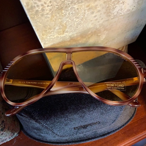 Tom Ford Italian Men’s Beige Havana Sunglasses! - Picture 4 of 8